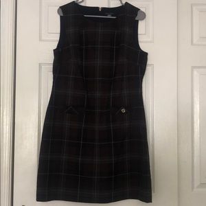 Plaid Knee-High Dress